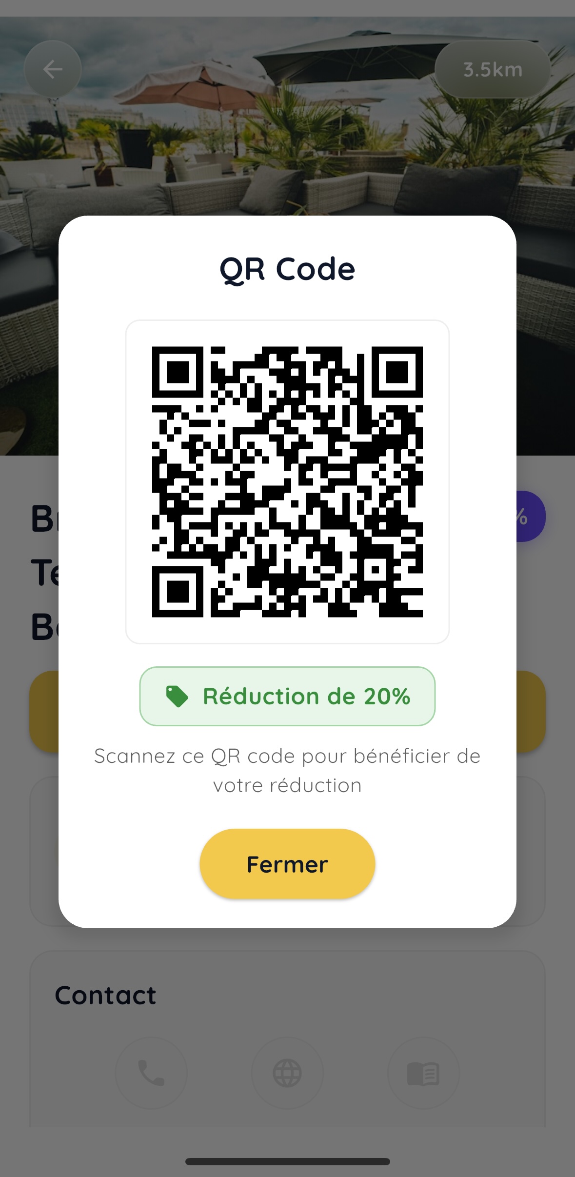 App Screenshot - QR Code